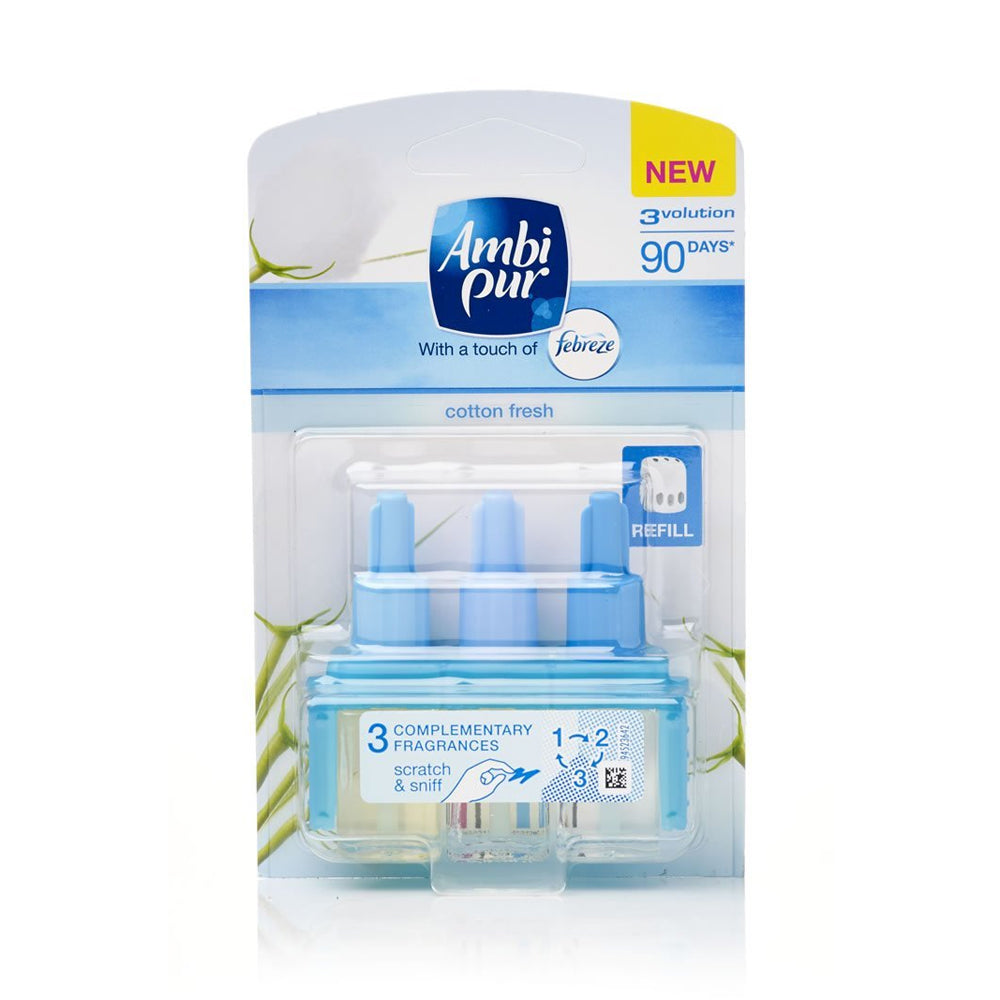 Special Offer - Ambi Pur 3Volution Cotton Fresh Plug In Refill 20ml