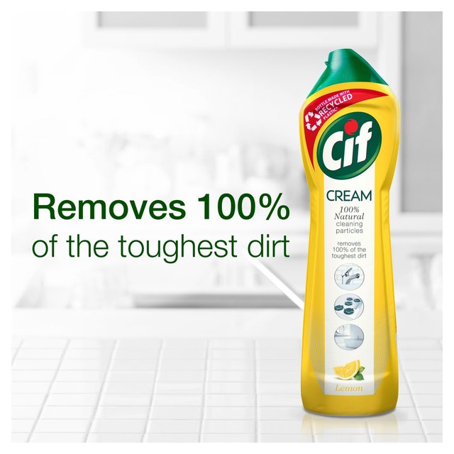 Cif Lemon Cream Cleaner 500ml, British Online