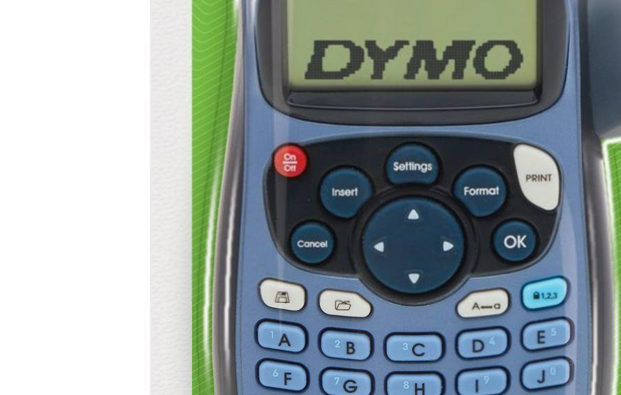 DYMO LetraTag LT-100H Handheld Label Maker Blue 2174576 - UK BUSINESS  SUPPLIES – UK Business Supplies