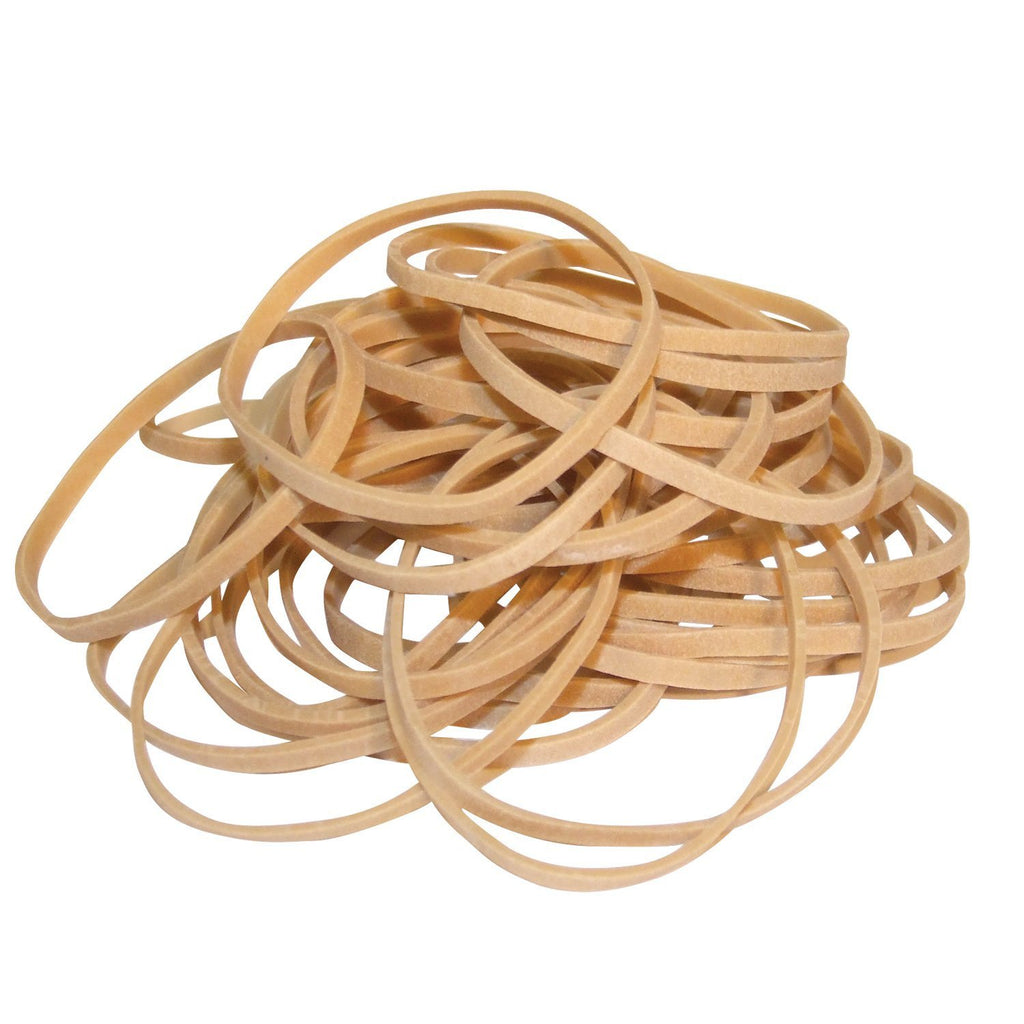 ValueX Rubber Elastic Band No 65 6x100mm 454g Natural - 25571 Rubber Bands