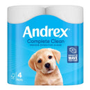 Andrex Classic Clean 3D-Wave Toilet Roll (Pack of 4) 4480115