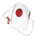 Beeswift Fold Flat P2 Valved Mask White  Box 20's