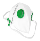 Beeswift Fold Flat P3 Valved Mask White  Box 20's