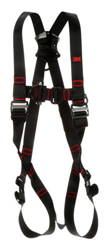 3M Protecta Vest Quick Connect Fall Arrest Harness Small Black / Red S