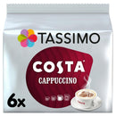 Tassimo Costa Cappuccino Coffee Capsules (12 Pods)