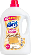 Asevi Laundry Detergent & Cleanser 2376ML, 44W, Marseille Soap