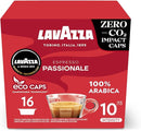 Lavazza A Modo Mio Espresso Passionale Eco Caps 16 Capsules