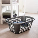 Addis 510607 Rect Laundry Basket Metallic 40 Litre