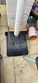 Wham Black Plastic Grid Cover Ventilated - Prevents Blockages To Drain