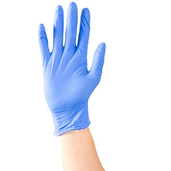 Aurelia Transform Blue Powder Free Nitrile Gloves 100's ALL SIZES