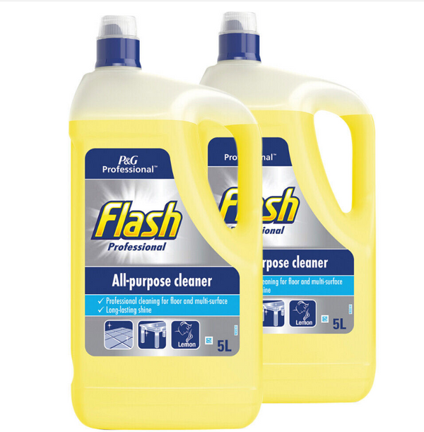 Flash Multi Surface & Floor Cleaner Lemon 5 Litre