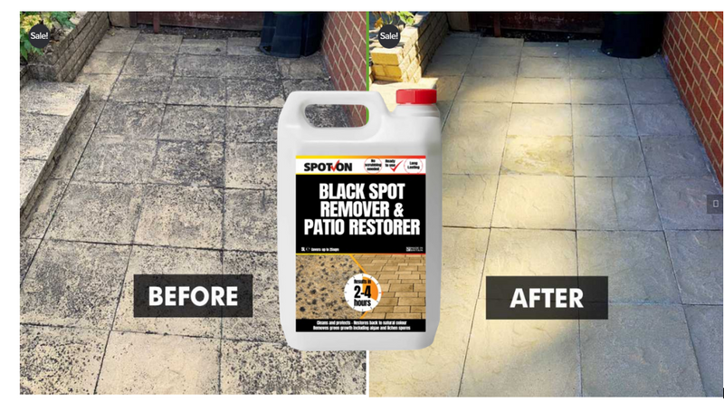 Spot on Black Spot Remover & Patio Restorer RTU 5 Litre