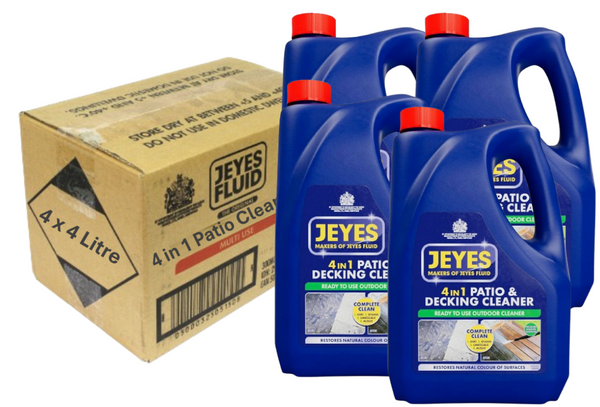 Jeyes 4in1 Patio & Decking Power Concentrate 4 Litre