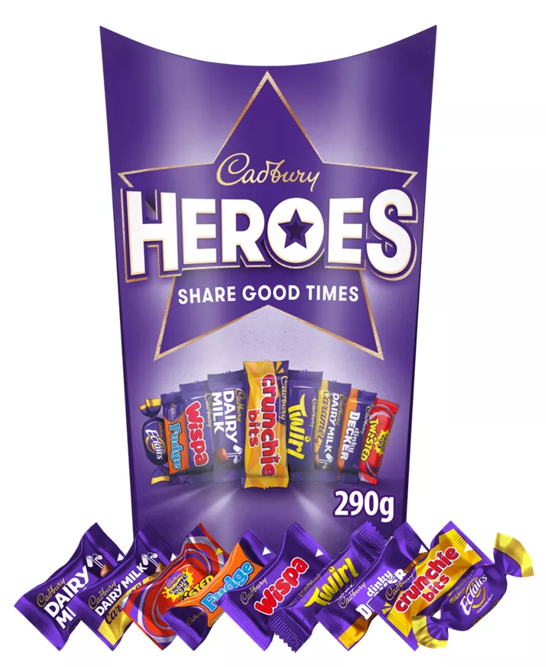 Cadbury Heroes Pouches 290g