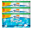 Foxy Pure Soft White Toilet Rolls 16 Pack