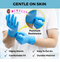 Aurelia Robust Blue "Powder Free" Nitrile Disposable Glove x 100 Size: S/M/L