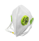 Beeswift P2 Fold Flat Valved Mask White  Pack 20's