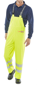 Beeswift Fire Retardant Anti-Static Bib - {ALL COLOURS / SIZES}