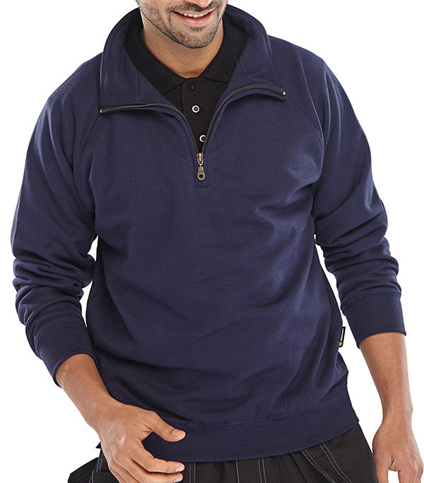 Beeswift Quarter Zip Sweatshirt - {ALL COLOURS / SIZES}