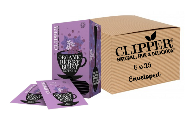 Clipper Organic Infusion Berry Burst 25 Envelopes