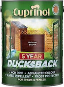 Cuprinol Cupdbbl5L 5 Litre 5 Year Ducks Back - Autumn Black