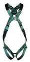 V-Form Back D-Ring Qwik-Fit Harness Standard Green Standard