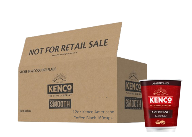 Kenco Americano Black 12oz On The Go (8-160 Cups)