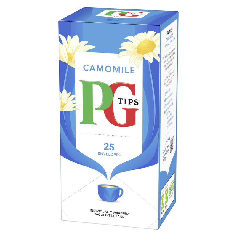 PG Tips Camomile Enveloped Tea Bags 25s