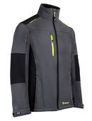 Flex Softshell Jacket  Two-Tone Gy Bl XS