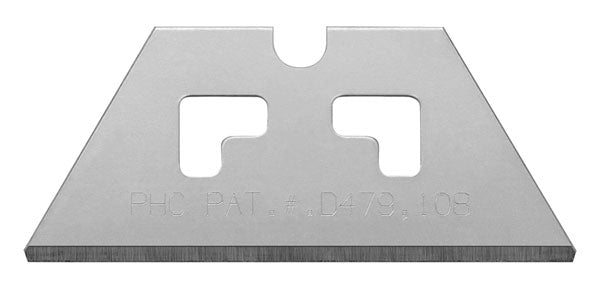 Phc Safety Point Single Notch Blades - 100 Blades Chrome