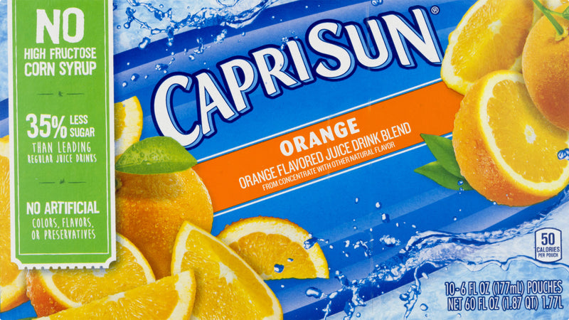 Buy Capri Sun Orange 10pouches, Order Groceries Online