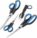 Judge JZ445 Set of 4 Scissors, Right Handed Scissors with Soft Grip Handles