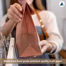 ECO Friendly Paper Sandwich & Snack Bags by TOASTABAGS  Grease Proof Paper Bags x 25