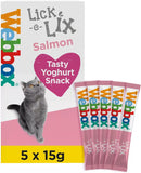 Webbox Lick e Lix 5pcs (5x15g) (Bulk Deal Case of 17) Variety Assorted Pack