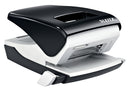 Leitz 5138 NeXXt 2 Hole Punch Metal 40 Sheet Black 51380095 - UK BUSINESS SUPPLIES