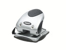 Rexel P240 2 Hole Punch Metal 40 Sheet Silver/Black 2100748 - UK BUSINESS SUPPLIES