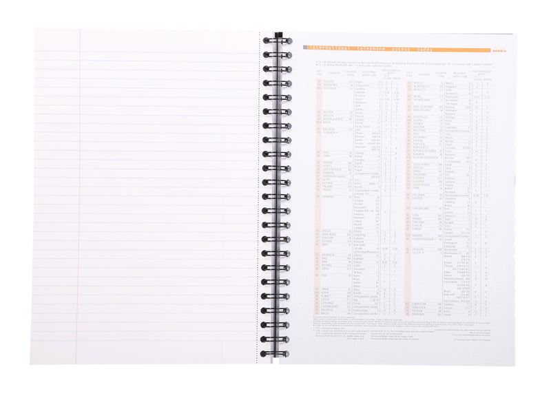 Rhodia A4 Wirebound Hard Cover Notebook Ruled 160 Pages (Pack 3) 119232C - UK BUSINESS SUPPLIES