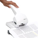 Rapesco Zero 65 2 Hole Punch Heavy Duty Metal 65 Sheet White - 1383 - UK BUSINESS SUPPLIES