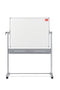 Nobo Mobile Combination Grey Felt/Magnetic Whiteboard Aluminium Frame 900x1200mm 1901043 - UK BUSINESS SUPPLIES