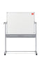 Nobo Basic Mobile Non Magnetic Melamine Whiteboard Aluminium Frame 1200x900mm 1905239 - UK BUSINESS SUPPLIES