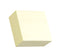 ValueX Stickn Notes Cube 76x76mm 400 Sheets Pastel Yellow 21072 - UK BUSINESS SUPPLIES