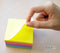 Stickn Sticky Notes Cube 76x76mm 400 Sheets Neon Colours 21539 - UK BUSINESS SUPPLIES