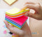 Stickn Sticky Notes Cube 76x76mm 400 Sheets Neon Colours 21539 - UK BUSINESS SUPPLIES