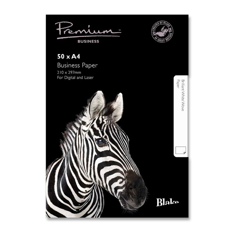 Blake Premium Business Paper A4 120gsm Brilliant White Wove (Pack 50) - 37676 - UK BUSINESS SUPPLIES