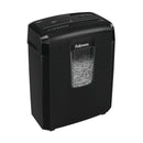 Fellowes Powershred 8Cd Cross Cut Shredder 14 Litre 8 Sheet Black 4692201 - UK BUSINESS SUPPLIES