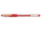 Pilot G-107 Grip Gel Rollerball Pen 0.7mm Tip 0.35mm Line Red (Pack 12) - 4902505158841 - UK BUSINESS SUPPLIES