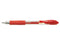 Pilot G-205 Retractable Gel Rollerball Pen 0.5mm Tip 0.32mm Line Red (Pack 12) - 40101202 - UK BUSINESS SUPPLIES