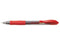 Pilot G-207 Retractable Gel Rollerball Pen 0.7mm Tip 0.39mm Line Red (Pack 12) - 41101202 - UK BUSINESS SUPPLIES