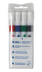 ValueX Whiteboard Marker Bullet Tip 2mm Line Assorted Colours (Pack 4) - 8710WT4 - UK BUSINESS SUPPLIES