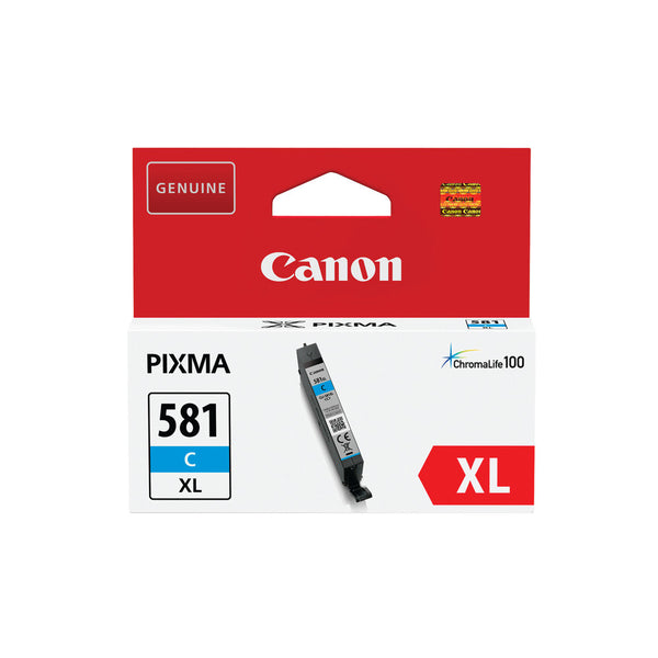 Canon CLI-581XL Cyan Ink Cartridge 2049C001 - UK BUSINESS SUPPLIES